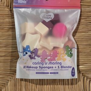 Care Bears Makeup Sponges Set - Pink, Cream, Purple